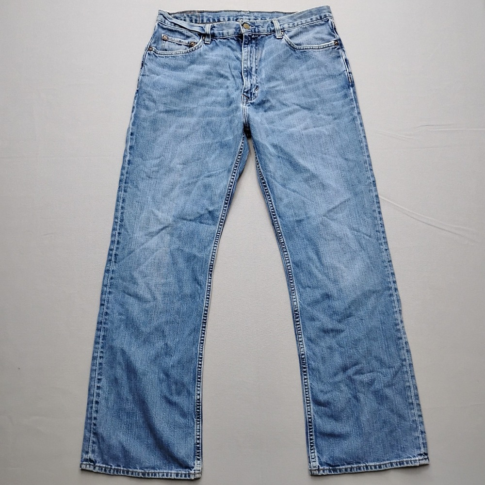 Banana Republic Mens Relaxed Fit Blue Denim Jeans 34x32